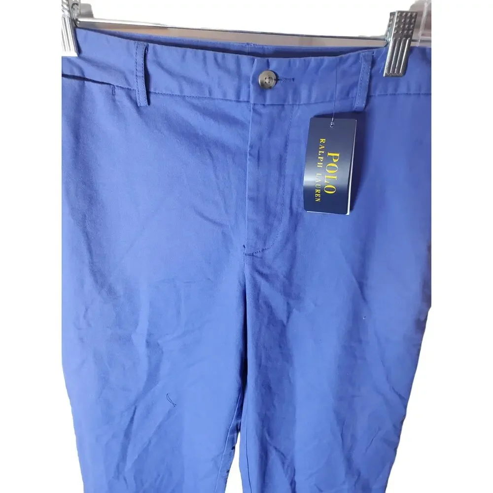 Polo Ralph Lauren Blue Chico Pants, NWT, Size 20